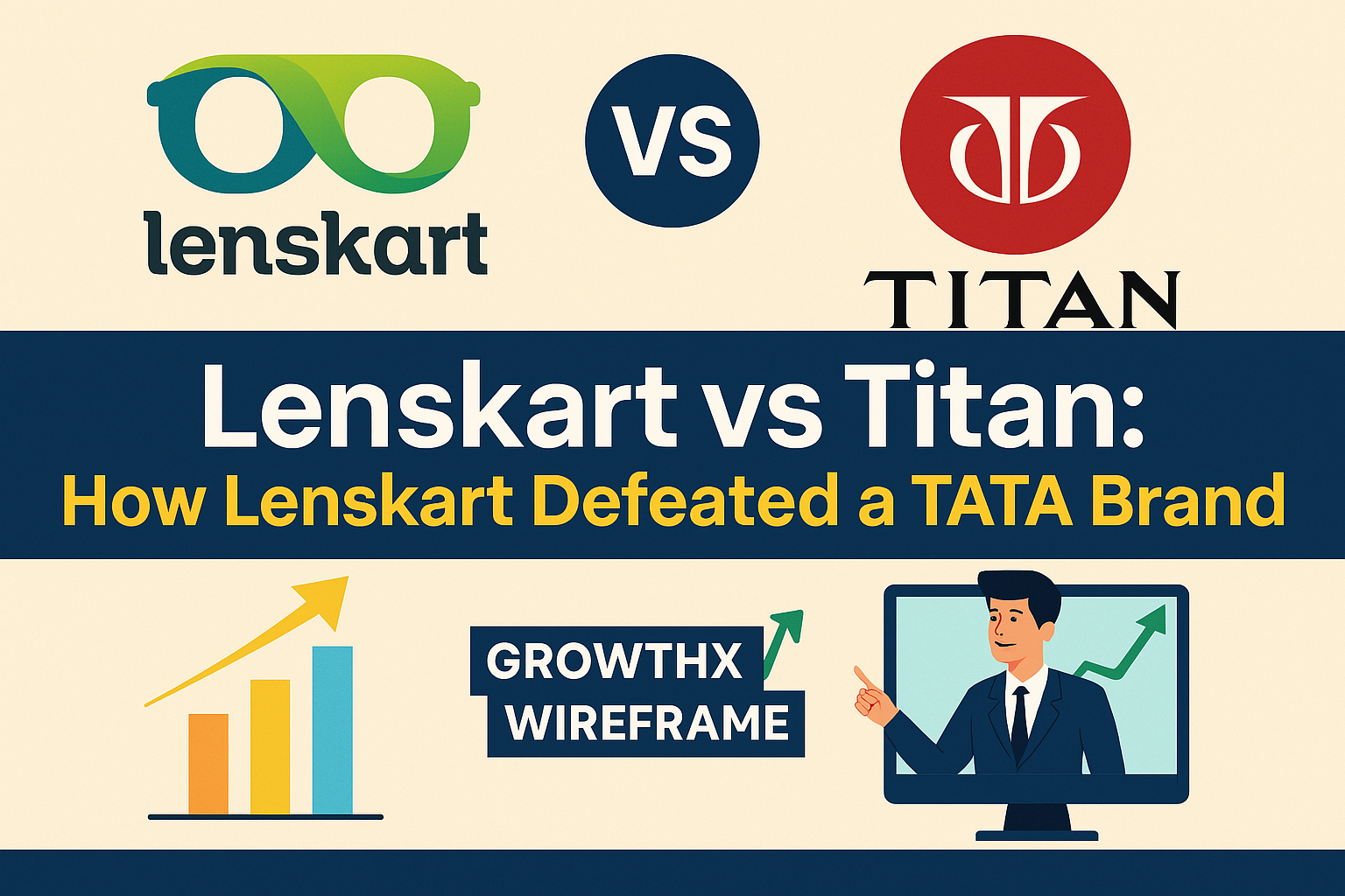 Lenskart vs Titan: How Lenskart Defeated a TATA Brand