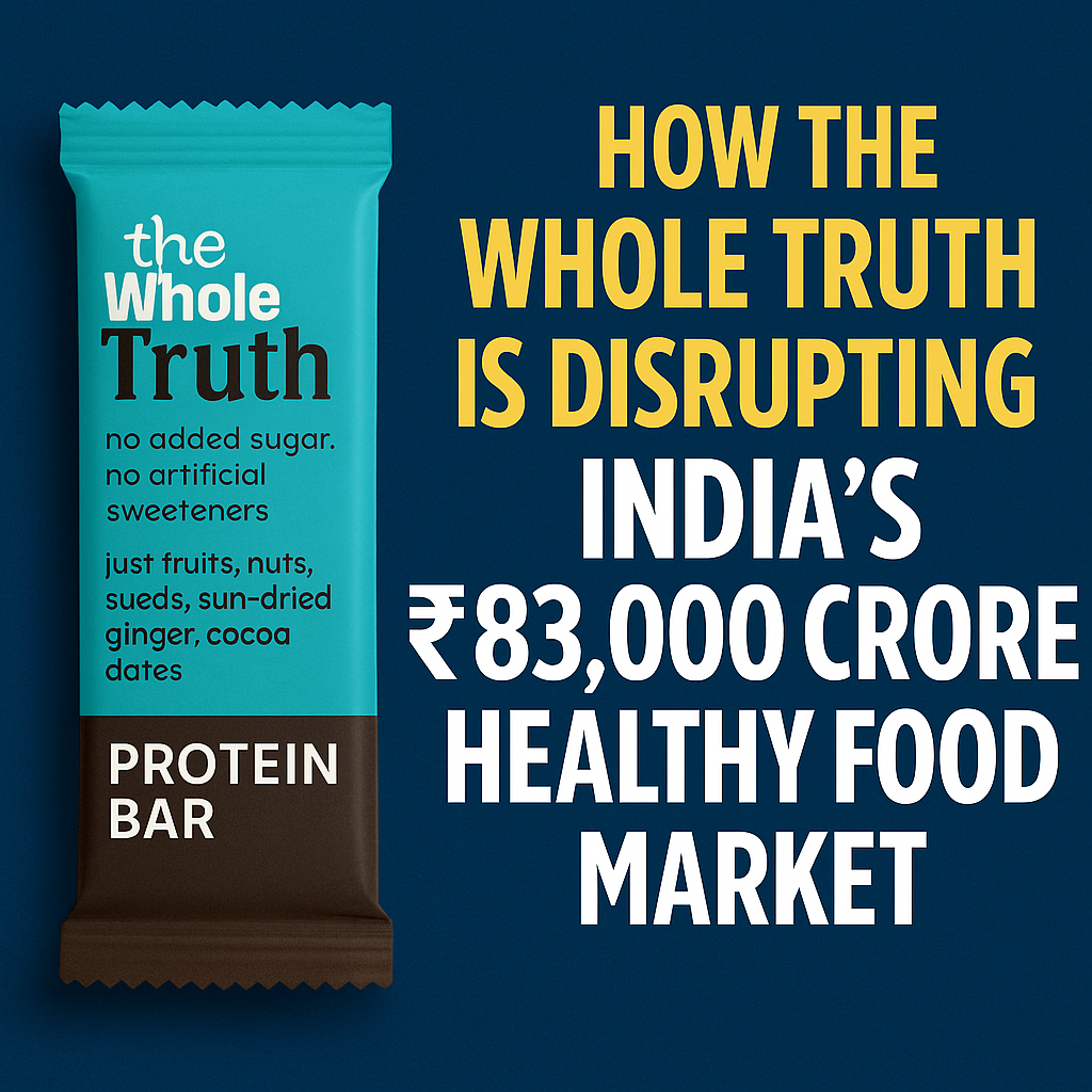 How The Whole Truth is DISRUPTING Indias 83000 Crore Healthy Food Market