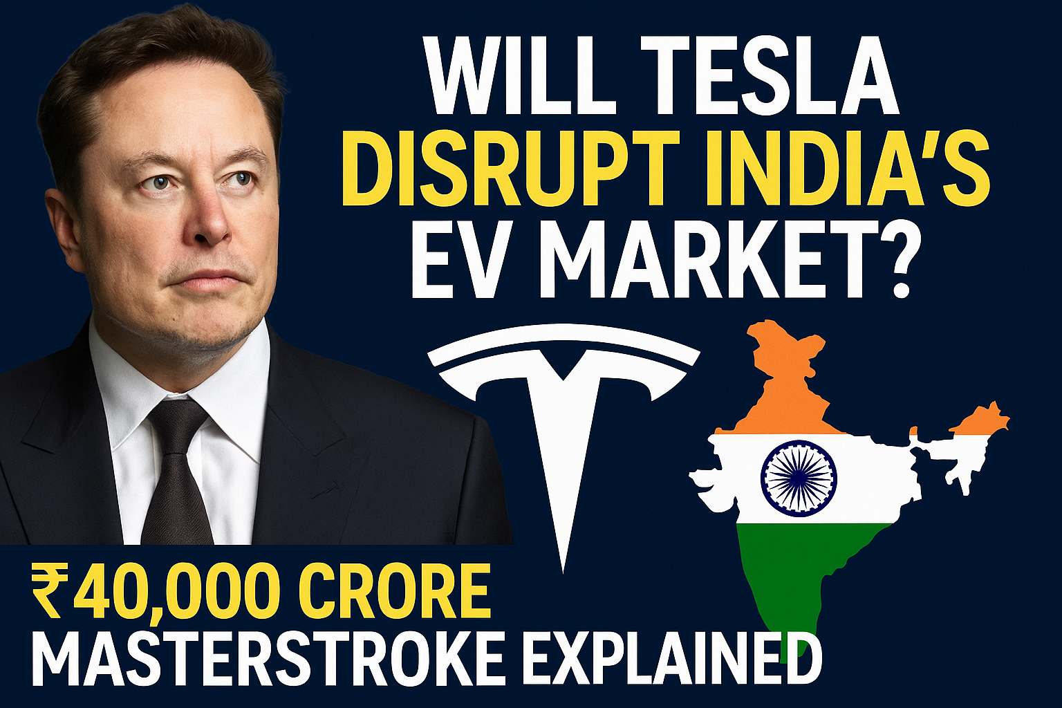 Will Tesla DISRUPT India’s EV Market