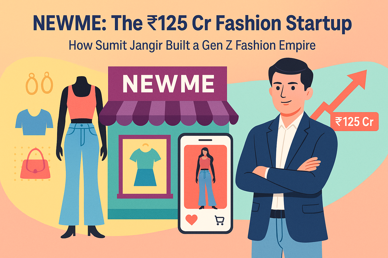 How Sumit Jangir Built NEWME: A ₹125 Crore Gen Z Fashion Tech Brand in India